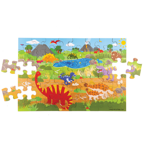Bigjigs Toys Floor Puzzle Dinosaurs 48 pieces
