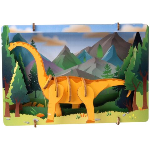 EscapeWelt 3D Wooden Puzzle Brontosaurus
