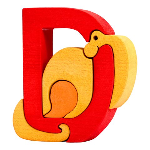Fauna Alphabet letter D dinosaur