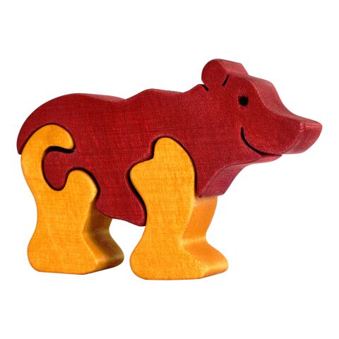 Fauna Solid wood jigsaw puzzle small bear