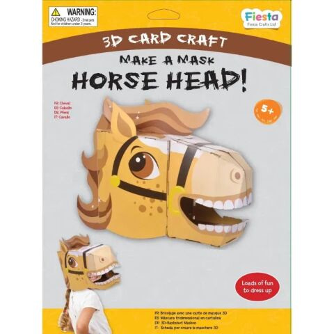Fiesta Crafts Creative set 3D mask Horse