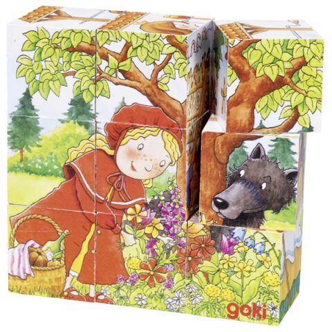 Goki Wooden Blocks Fairy Tales 9 pcs