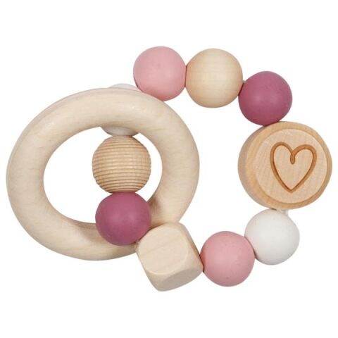 Goki Tactile motor ring Heart with ring