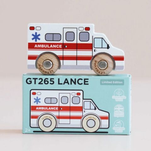 Le Toy Van Wooden Ambulance