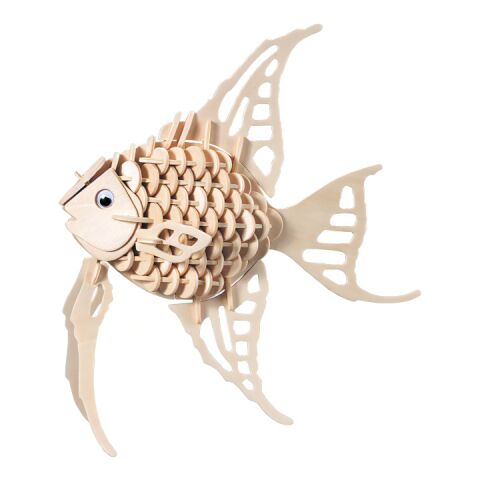 Woodcraft Wooden 3D Puzzle Goldfish