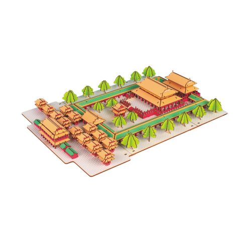 Woodcraft Wooden 3D Puzzle Confucius Temple