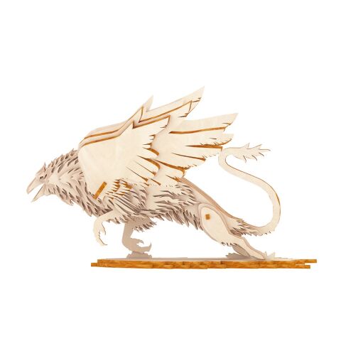 Woodcraft Wooden 3D Puzzle Griffin