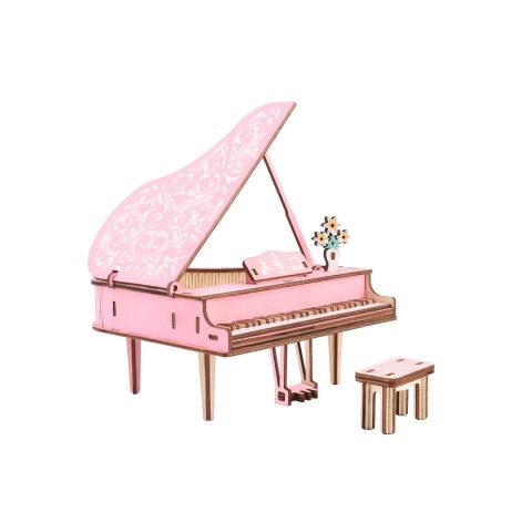 Woodcraft Wooden 3D Puzzle Piano