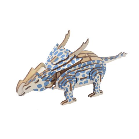 Woodcraft Wooden 3D Puzzle Achelousaurus