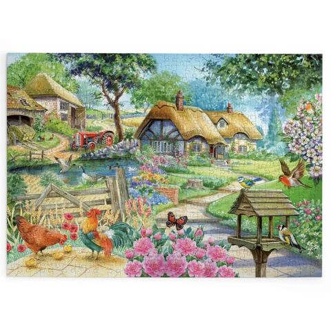 HOP Puzzle Country Life 500 Large Pieces