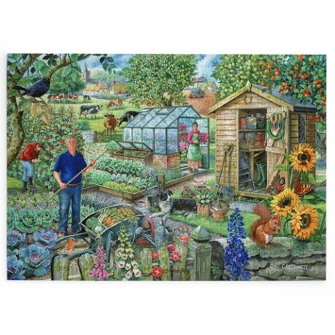 HOP Puzzle At the Allotment 500 Large Pieces