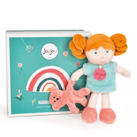 Doudou Jolijou Miss Mint doll 21 cm