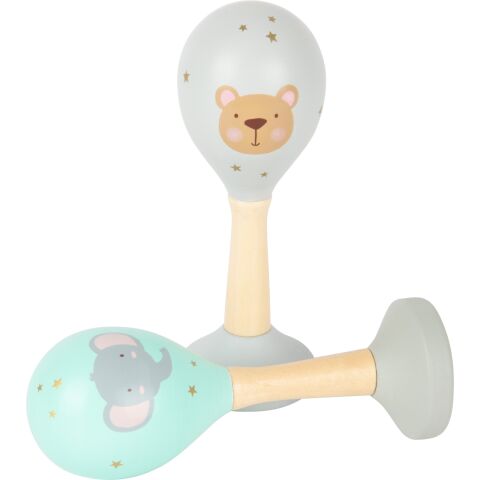 Small Foot Wooden Rumba Balls Pastel Set of 2
