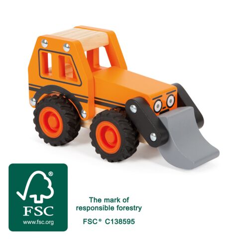 small foot Wooden Excavator
