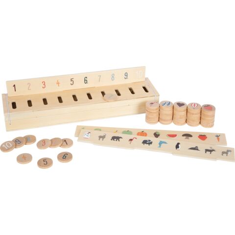 small foot Picture jigsaw sorting