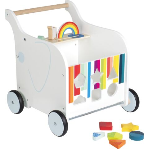 Small Foot Wooden Walking Toy Box Elephant