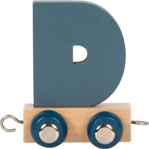 small foot Polar train alphabet letter D