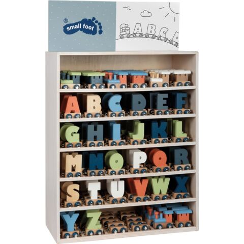 Small Foot Display Polar Train Alphabet 180 pcs