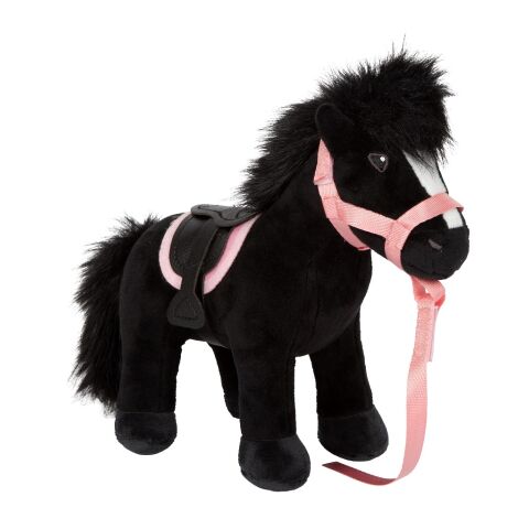 small foot Plush Horse with Saddle and Halter