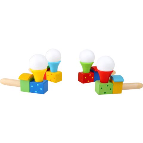 small foot Wooden game blowing ball train1 pcs