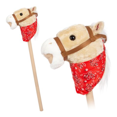 small foot Rocky the horse on a stick