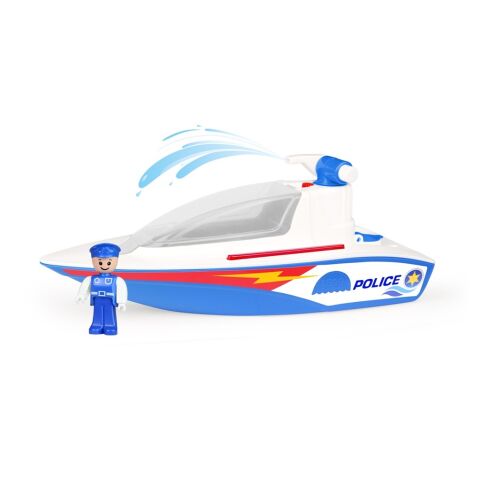 Lena Police boat with pump