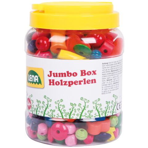 Lena Wooden Pearls in Maxi Box
