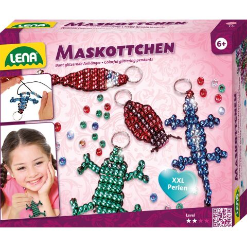 Lena Creative Set Keychains Glitter Talisman