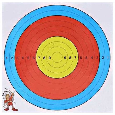 Paper target 50cm