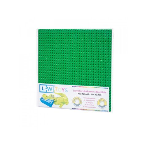 L-W Toys Base plate 32x32 dark green