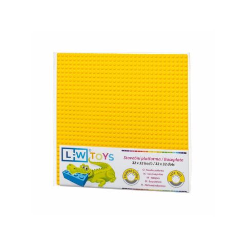 L-W Toys Base plate 32x32 yellow