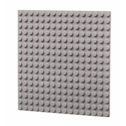 L-W Toys Base plate 16x16 light grey