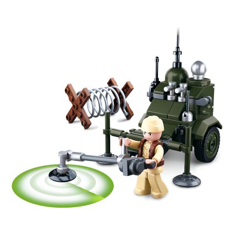 Sluban WWII M38-B0678D 4into1 Mine Detector