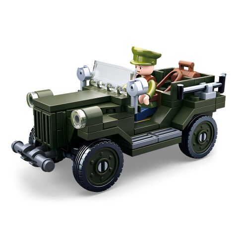Sluban WWII M38-B0682 Soviet off-road vehicle GAZ 67