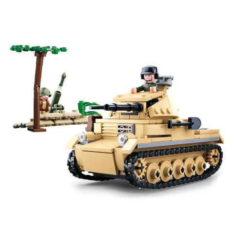 Sluban WWII M38-B0691 German Panzer II tank