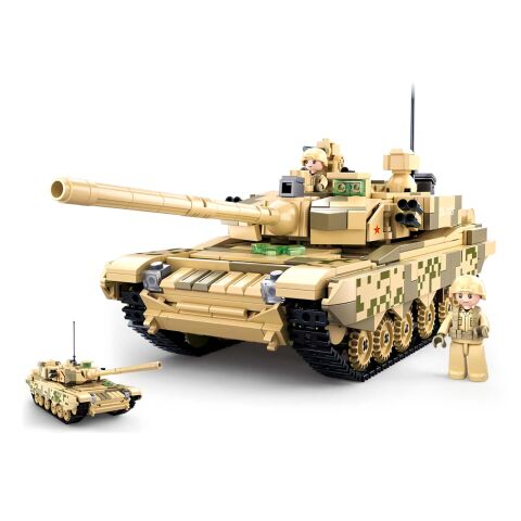 Sluban Model Bricks M38-B0790 Main Battle Tank Type 99A