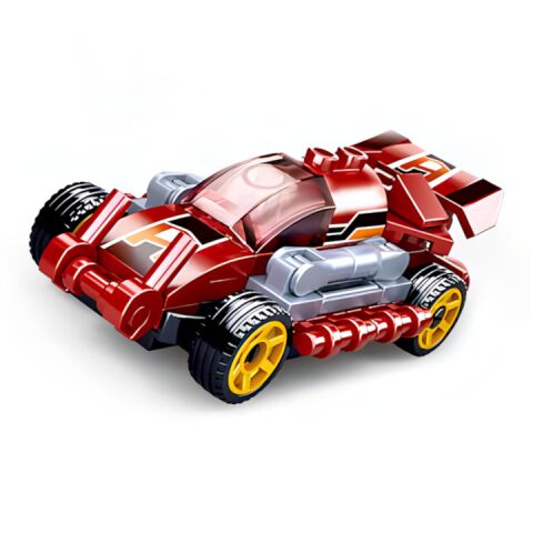 Sluban Power Bricks M38-B0801A Wind-up car red speeder