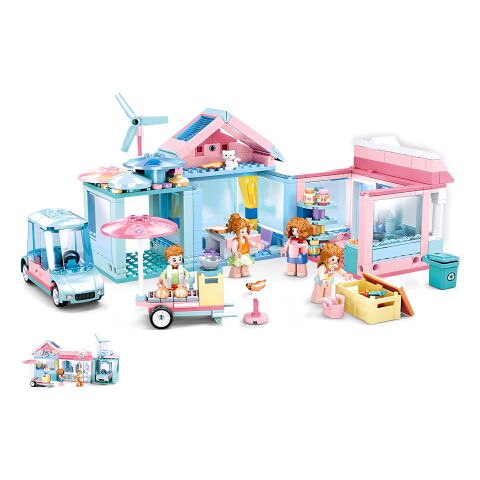 Sluban Girls Dream M38-B0822 Our New House
