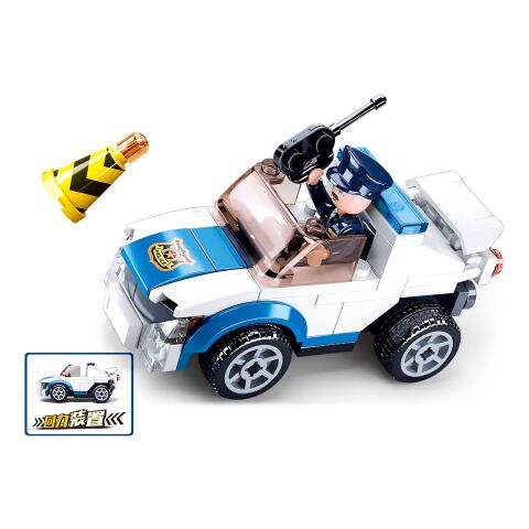Sluban Police M38-B0824 Police patrol car