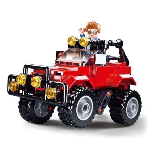 Sluban Town M38-B0902 Jeep red