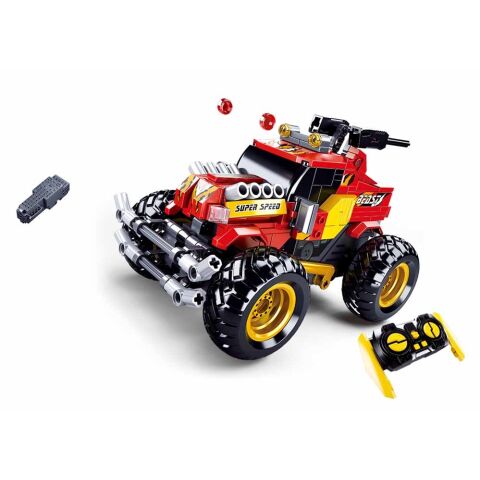 Sluban Power Bricks M38-B0991 RC Red Off Road Remote Control