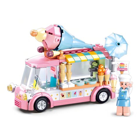 Sluban Girls Dream M38-B0993A Ice cream truck
