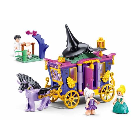 Sluban Girls Dream Witches M38-B1056 Magic Carriage with Unicorn