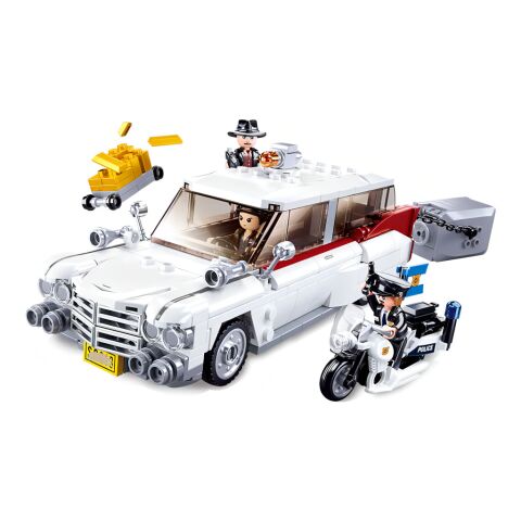 Sluban ModelBricks M38-B1099 American Robber Car