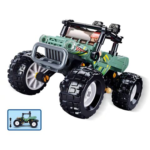 Sluban Town M38-B1106 Green off-road vehicle