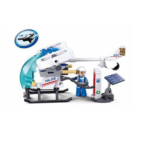 Sluban Metropolis M38-B1217C Air Patrol Helicopter: Air Patrol