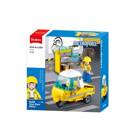 Sluban Metropolis M38-B1328D Delivery Vehicle