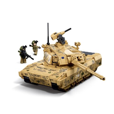 Sluban Army M38-B1616 ZTZ-100 Battle Tank in 1:44 scale