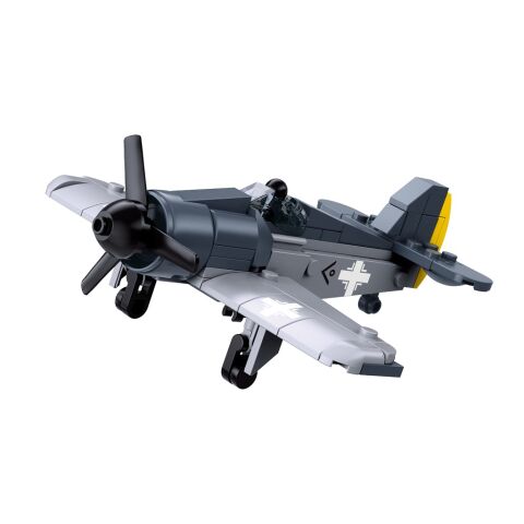 Sluban Model Bricks M38-B1617F FW 190 Fighter Aircraft in 1:72 Scale