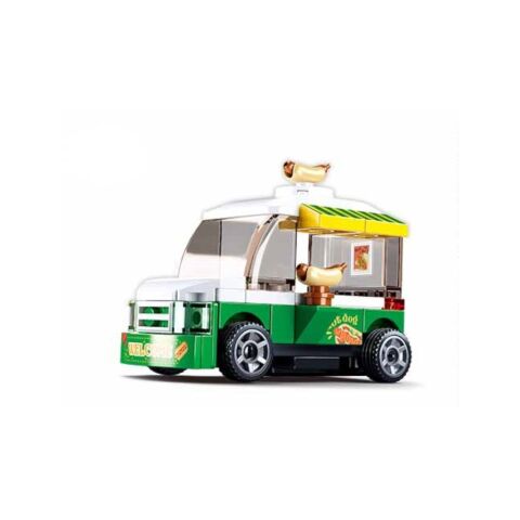Sluban Power Bricks M38-B0933A Stretchable Hotdog Car